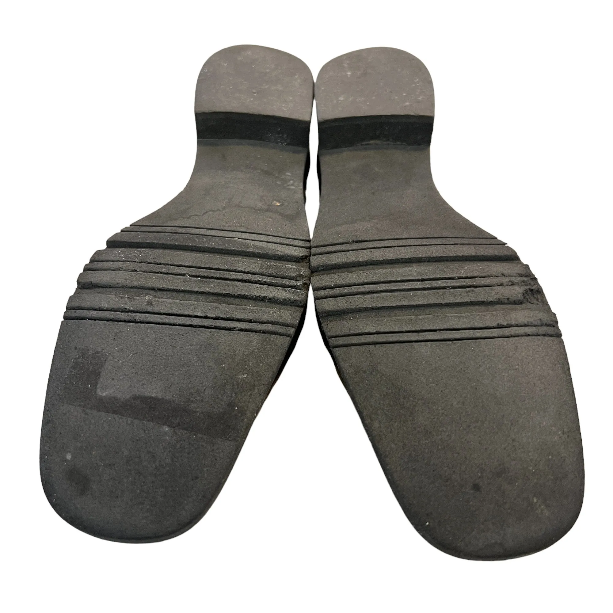 Loake Brighton Tassel Loafers Salvatore Ferragamo Logo Brown Leather Suede Loafers Size 6 1/2 2A