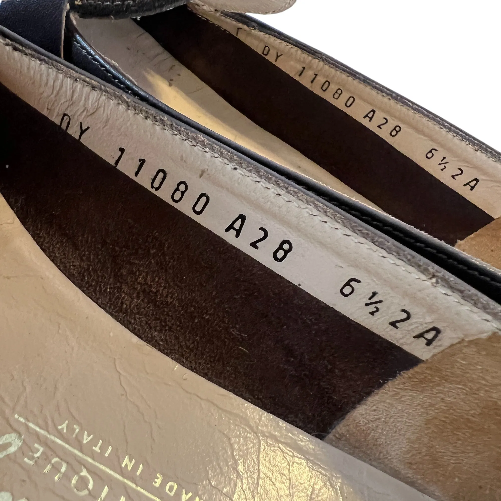 Summer Loafers Shoes Salvatore Ferragamo Logo Brown Leather Suede Loafers Size 6 1/2 2A