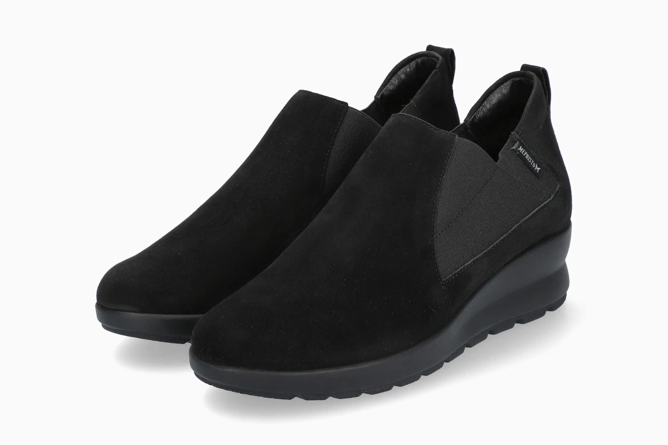 Pavlova - Black Best Slip On Walking Shoes For Seniors