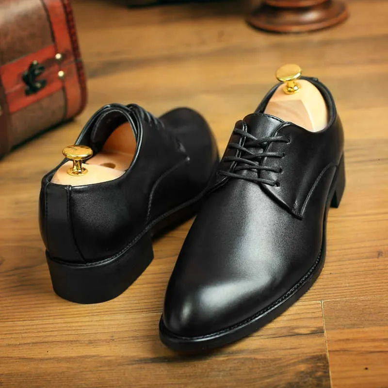Casual Chukka Shoes High Quality Genuine Leather Men Dress Shoes Comfortable Casual Formal Business Wedding Dress Shoes