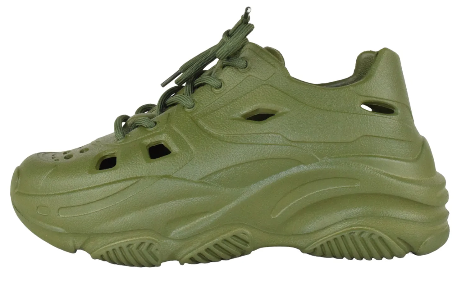 TAVO-1 Olive Green TOP MODA 3d Printed Sneakers