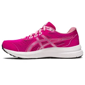 ASICS Women's Gel-Contend 8 Running Shoes, 8, Pink Rave/Pure Silver Asics Gel-renma Pickleball Shoes