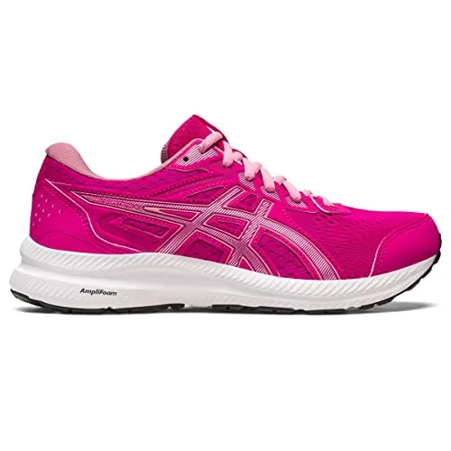 Best Asics Running Shoes 2016 ASICS Women's Gel-Contend 8 Running Shoes, 8, Pink Rave/Pure Silver