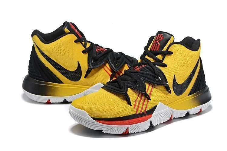 Asics Running Shoes Promo Code Nike Kyrie 5 Yellow Black Men Basketball Shoes Sale Size US 7-12