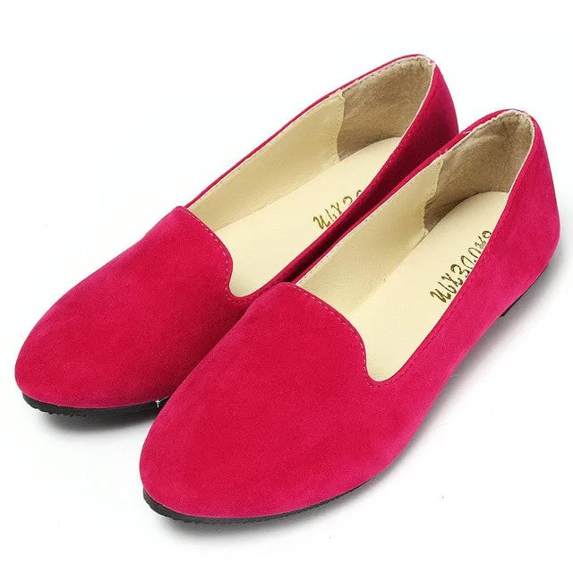 Spring Autumn Loafers Women Shoes Ladies Flat Shoes Ballet Flats Woman Ballerinas Casual Shoe Sapato Zapatos Mujer Womens Loafer Bally Loafers