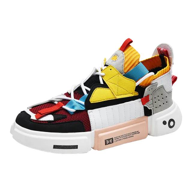 Spring Fashion Colourful Men's Luxury Sneakers Trending Men Casual Shoes Hot Sale Breathable Chunky Shoes Men Zapatillas Hombre Best Casual Shoes For Khaki Pants