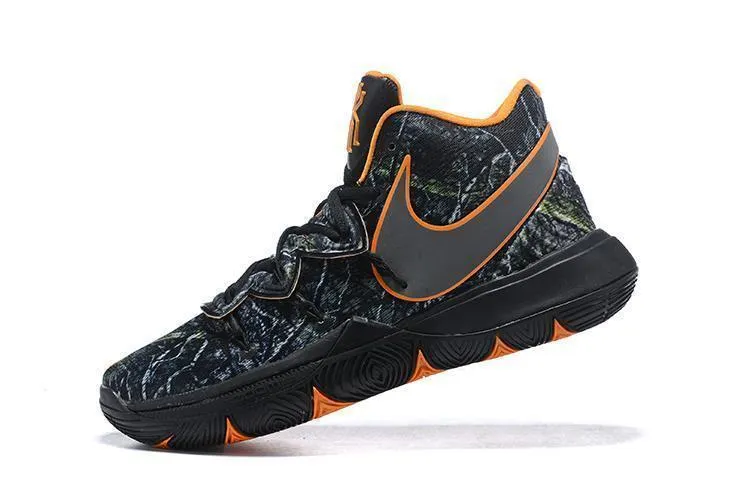 Nike Kyrie 5 Camoplage Orange Men Basketball Shoes Sale Size US 7-12 Asics Lite Shoes