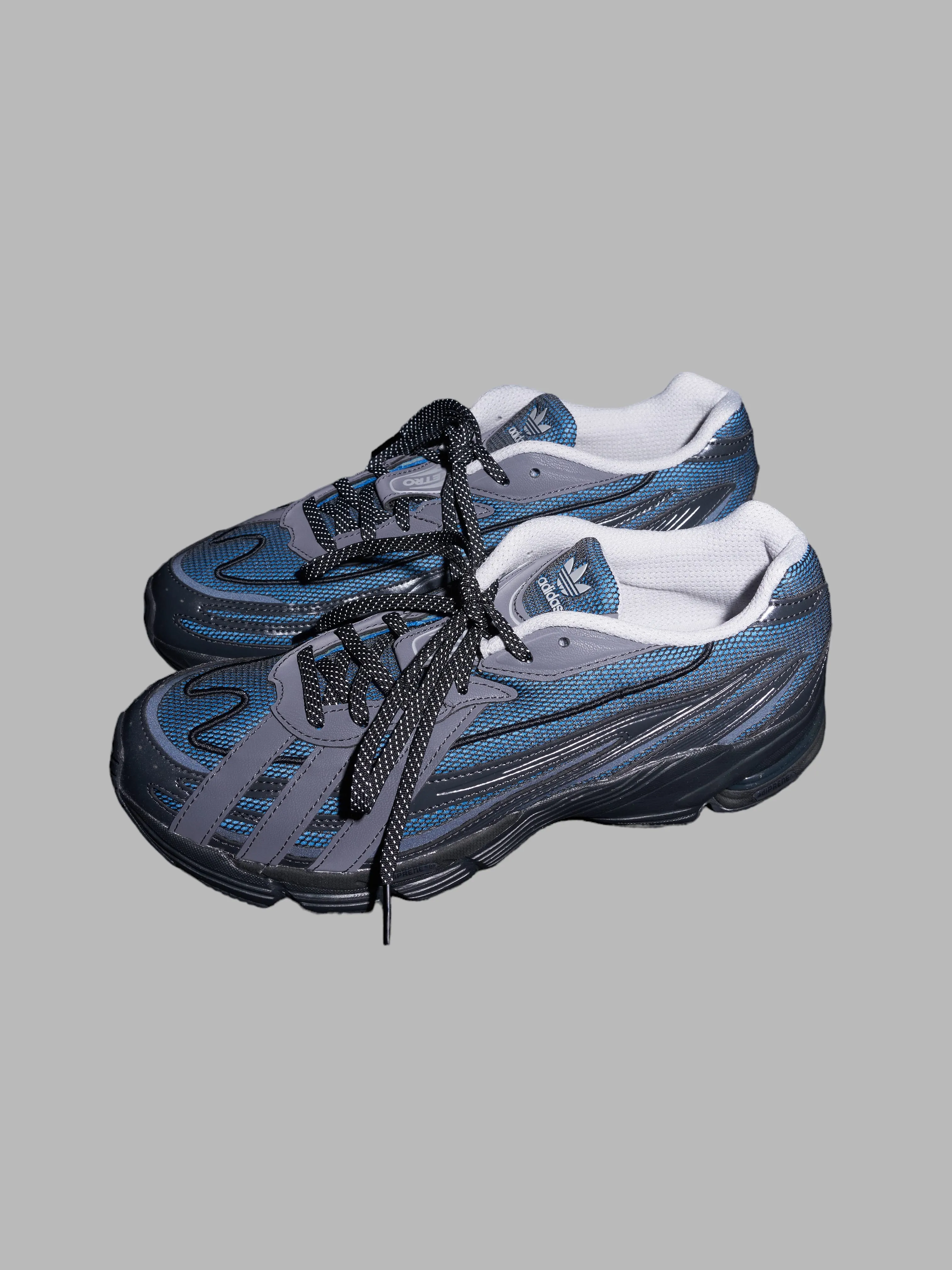 Adidas Originals dark blue orketro sneakers - mens US size 9 blue carbon black Adidas Adizero Football Cleats Shoe