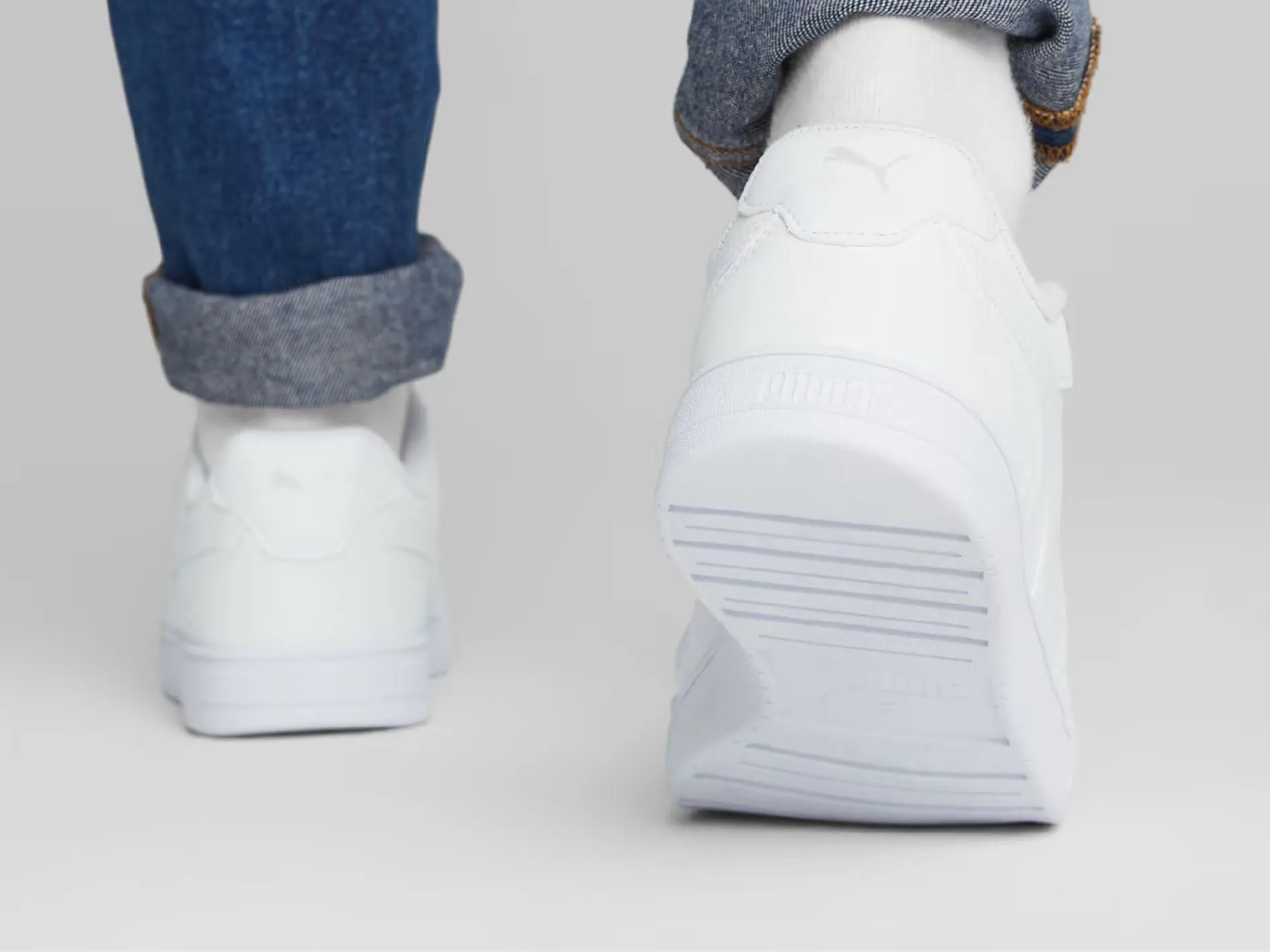 Puma Elite Running Shoes Puma Mens Caven Trainer Shoes <br> 380810 01