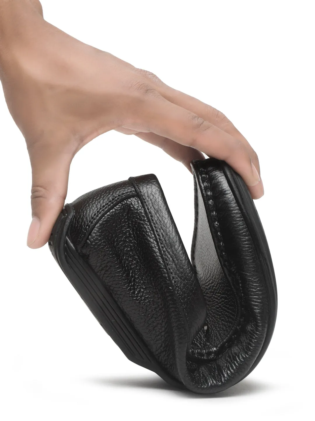 Air Max Dn8 Se Casual Shoes Men's Black Leather Flexi 360 Loafers