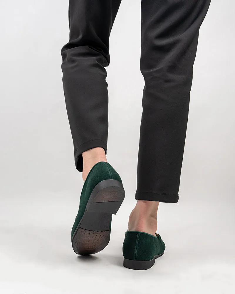 Nine Loafers Men's Casual Suede Slip On Flats Boat Loafers