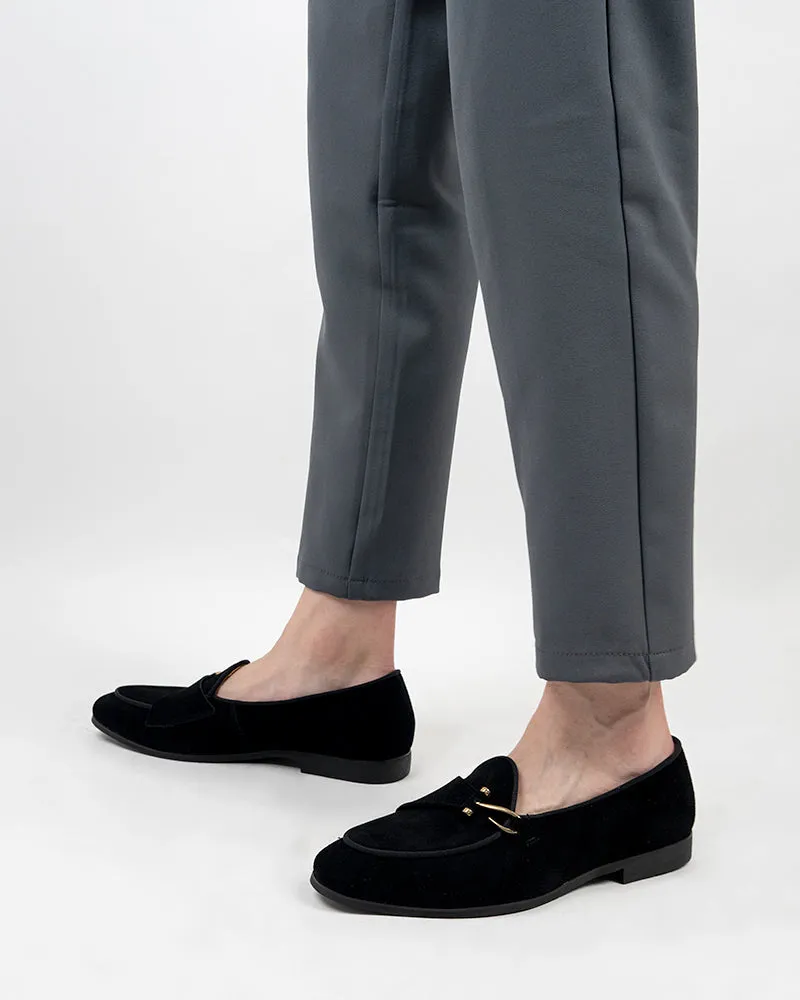 Loafers Brunello Men's Casual Suede Slip On Flats Boat Loafers