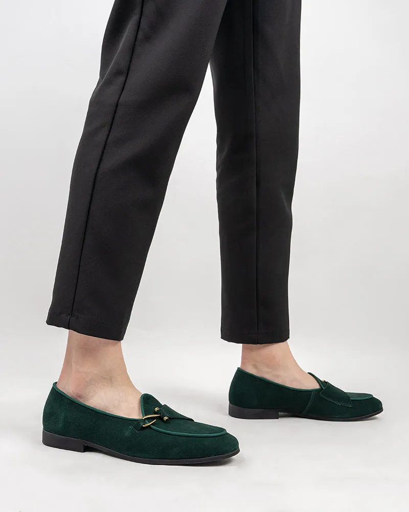 Dr Martens Suede Loafers Men's Casual Suede Slip On Flats Boat Loafers