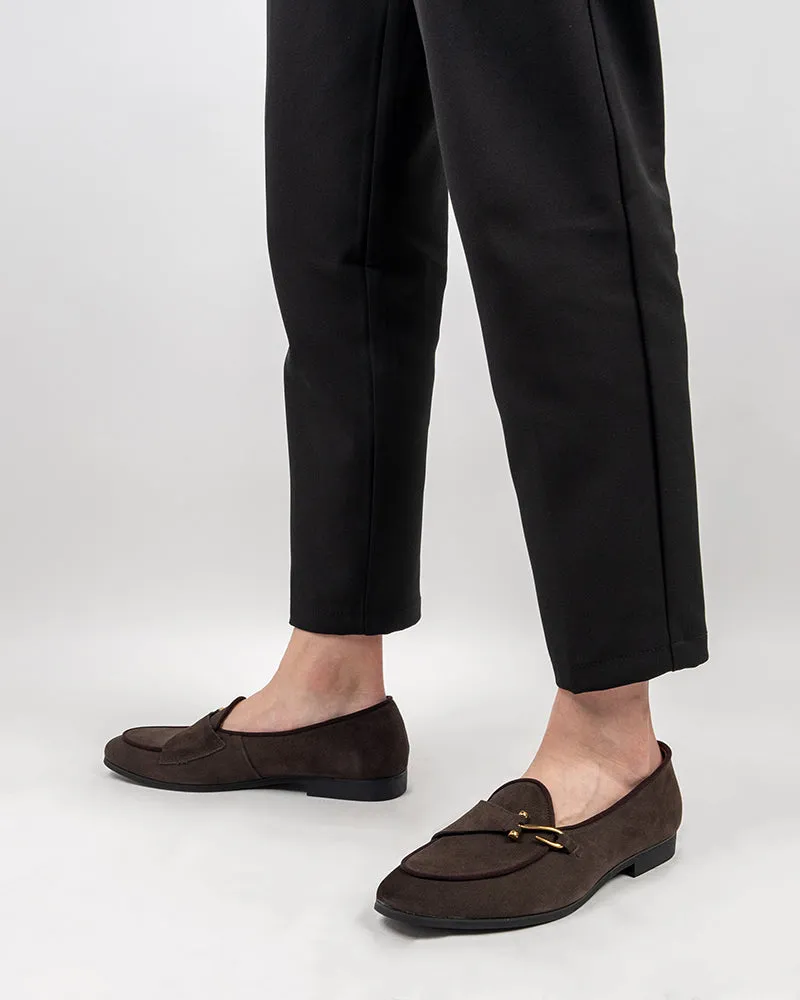 Loafers Menu Men's Casual Suede Slip On Flats Boat Loafers