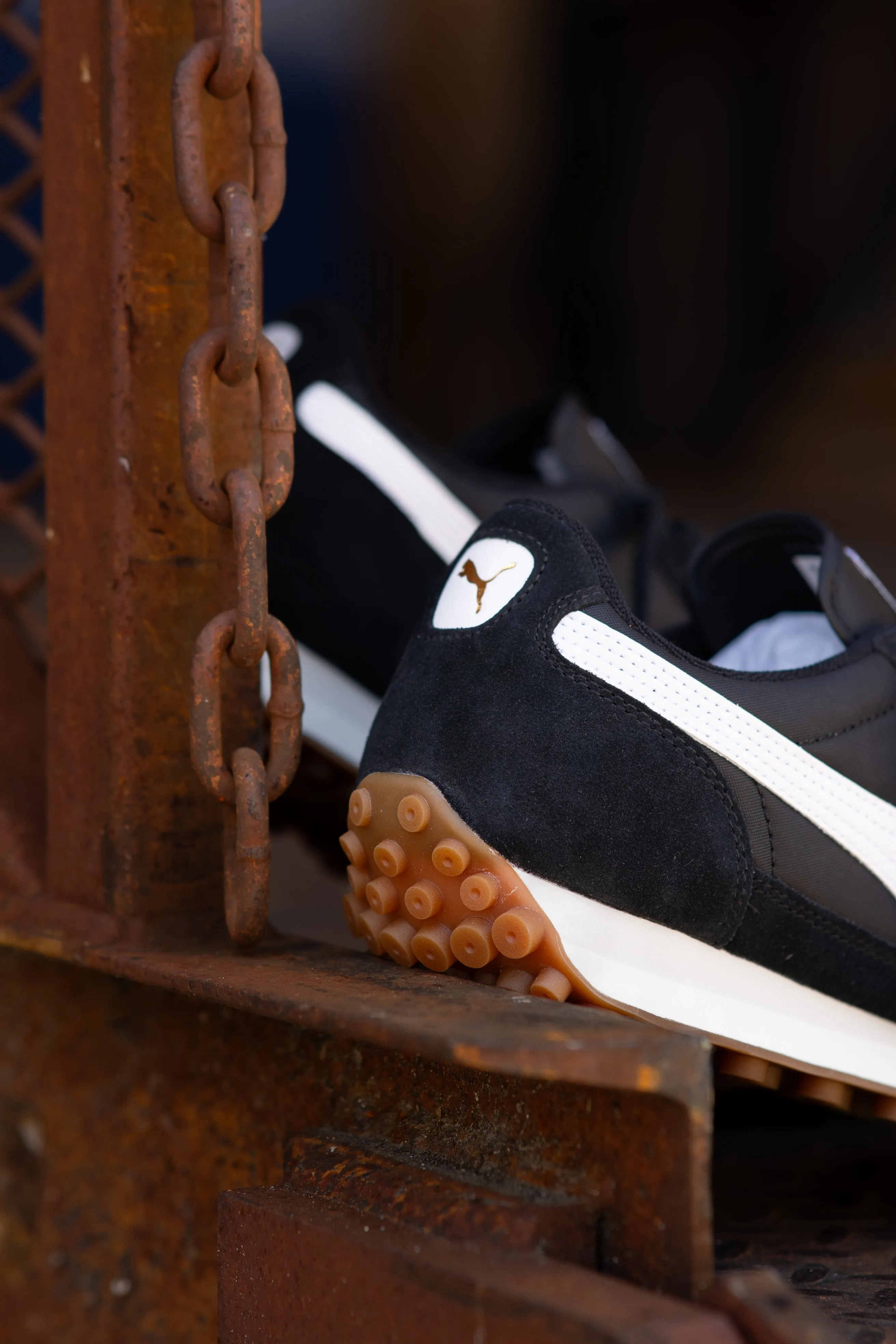 Mens Puma Easy Rider Vintage (Puma Black/Puma White) Asics Nitrofuze 2 Running Shoes