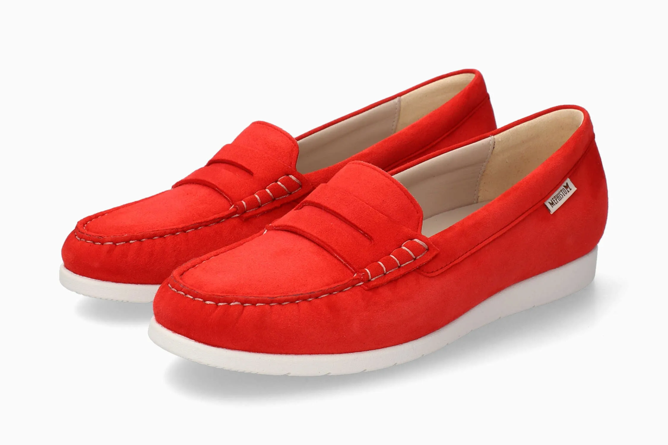 Volga - Red Slip On Running Shoes