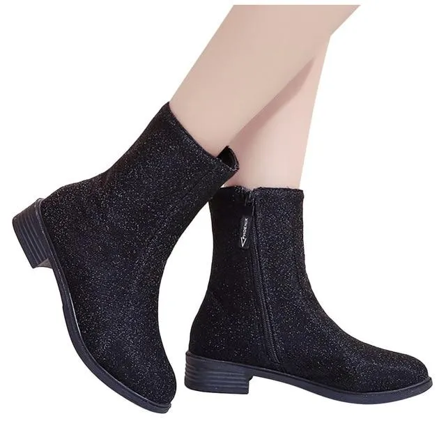 Halston Shoes Flats Early Winter Shoes Women's