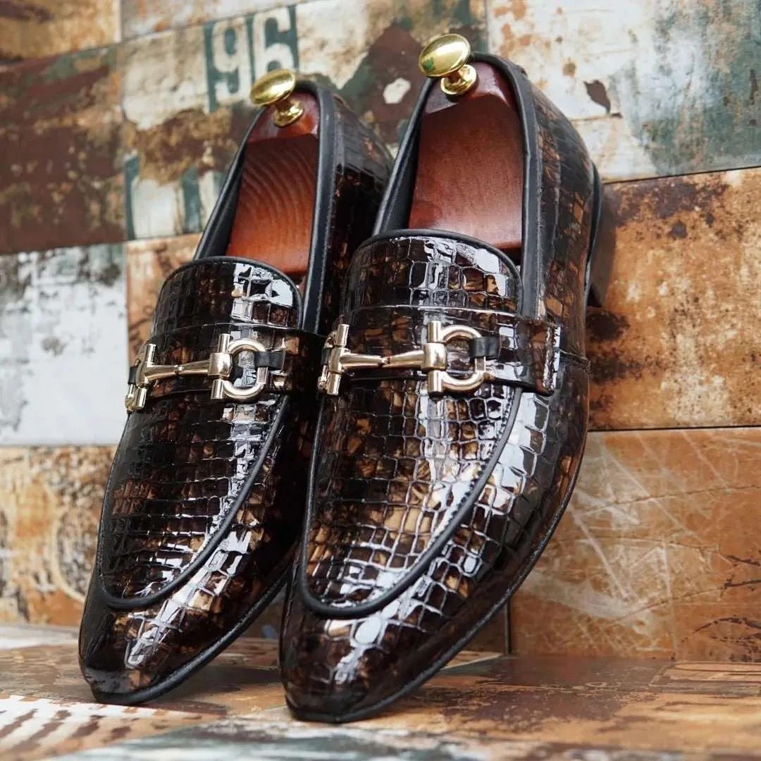 Adler Shoe - AS 2701-3 Loafers With Buckle