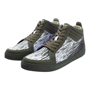 Originals Samba Xlg Casual Shoes Eeken E1A009 Olive Green Printed Lightweight Ultra Stylish Ankle-Length Casual Shoes For Men