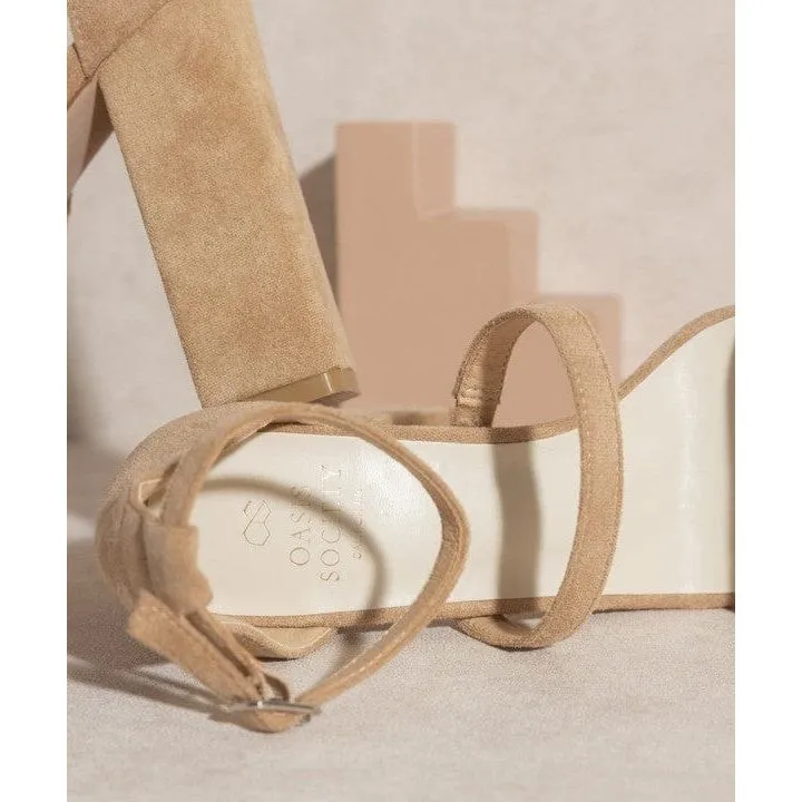 Suede Platform Heels Jelly Sandals From The 90's