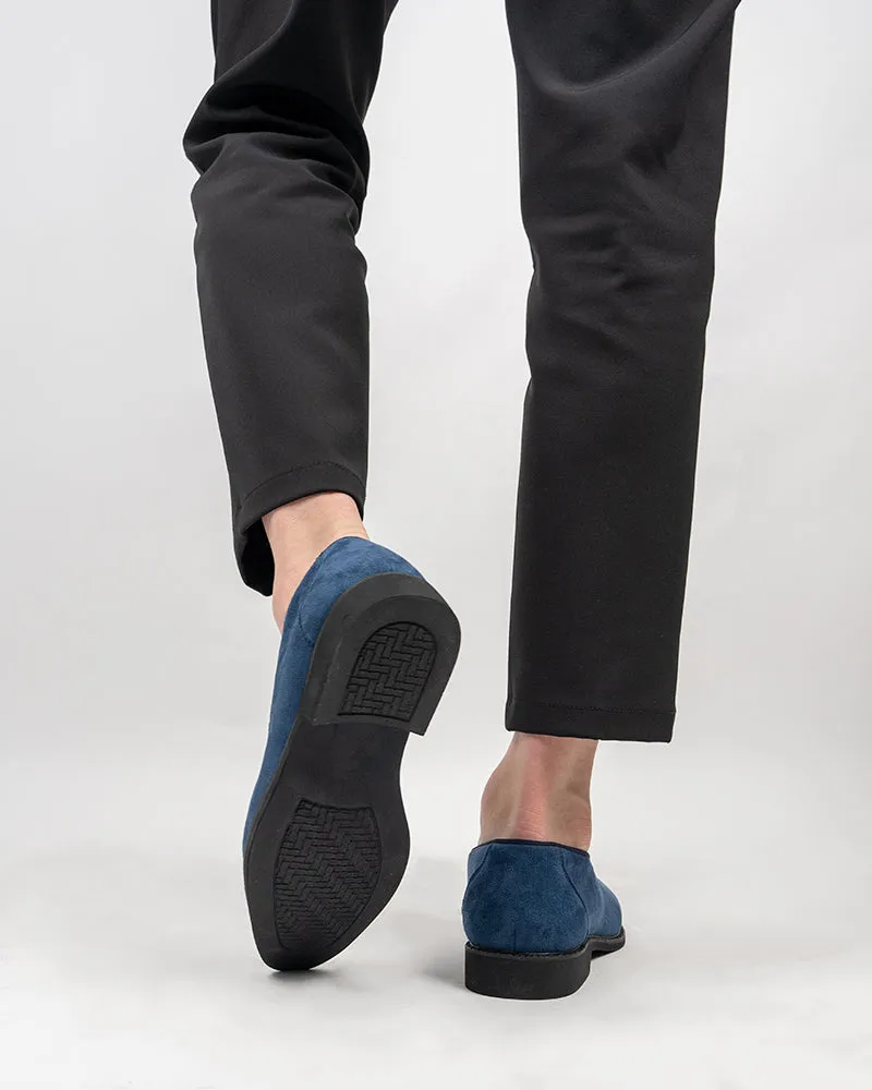 Jeffrey Campbell Loafers Men's Suede Tassels Slip-on Vintage Penny Casual Moccasin Loafers