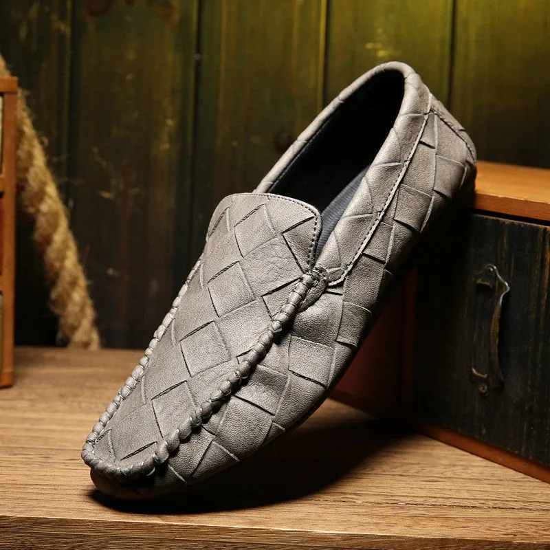 Summer men boat shoes casual mocassin men hand sewing soft shoes breathable Hole hole men shoes k81 Low Cost Casual Shoes