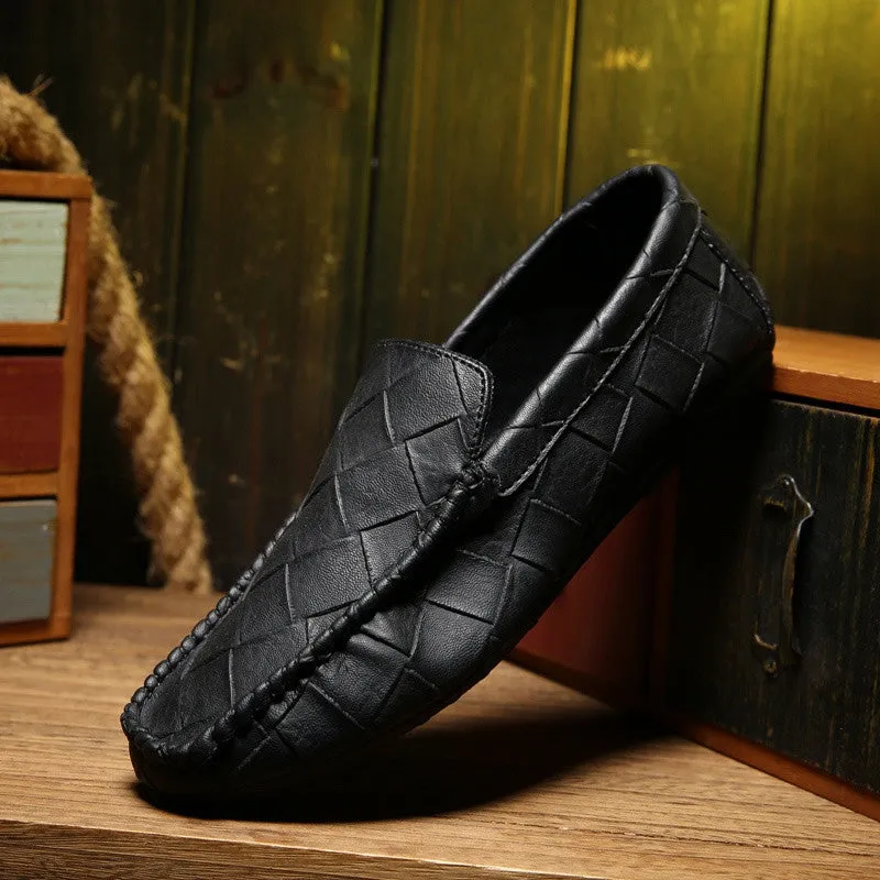 Summer men boat shoes casual mocassin men hand sewing soft shoes breathable Hole hole men shoes k81 Casual Ballet Shoes