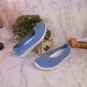 Loafers Outfit Blue Women Comfortable Loafers Casual Slip