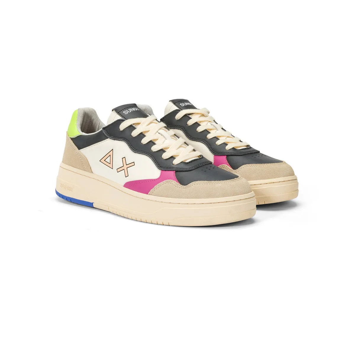 SUN68 BIG BASKET BLACK/OFF WHITE SNEAKERS FOR MEN Tmnt Sneakers