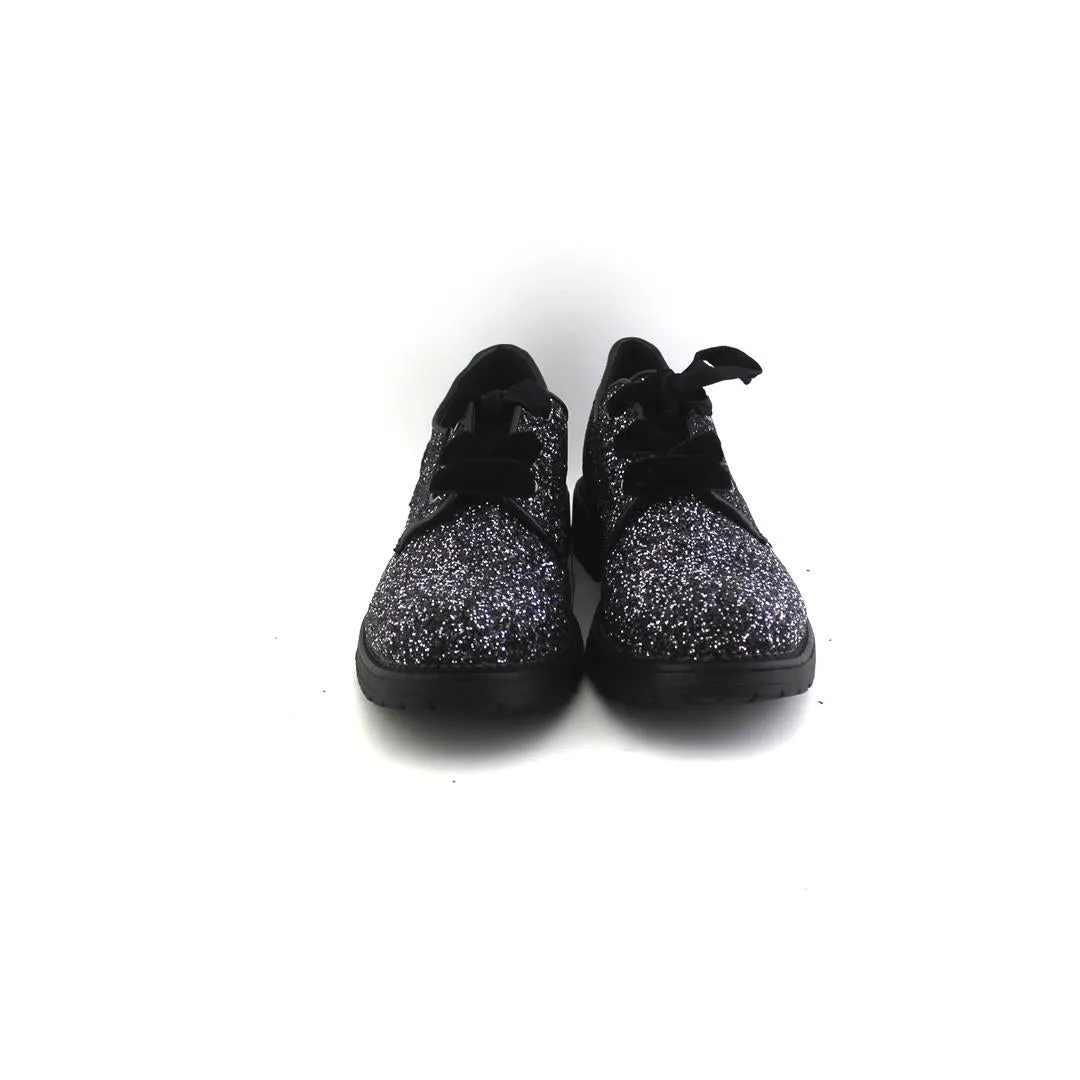 DIRTY LAUNDRY ROCKFORD GLITTER BLACK Shoes Casual Boot Update