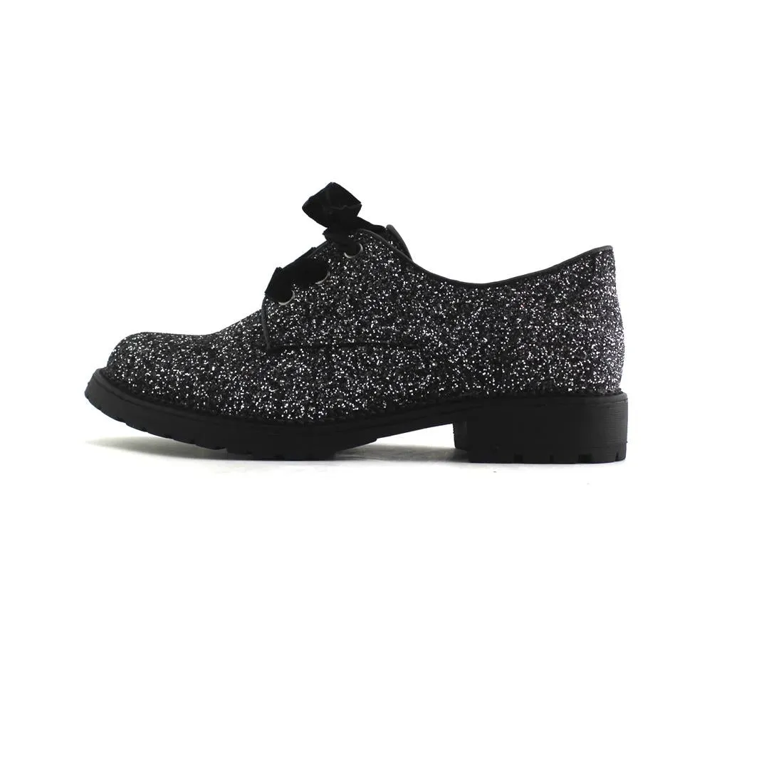 DIRTY LAUNDRY ROCKFORD GLITTER BLACK Running Shoes Casual Wear