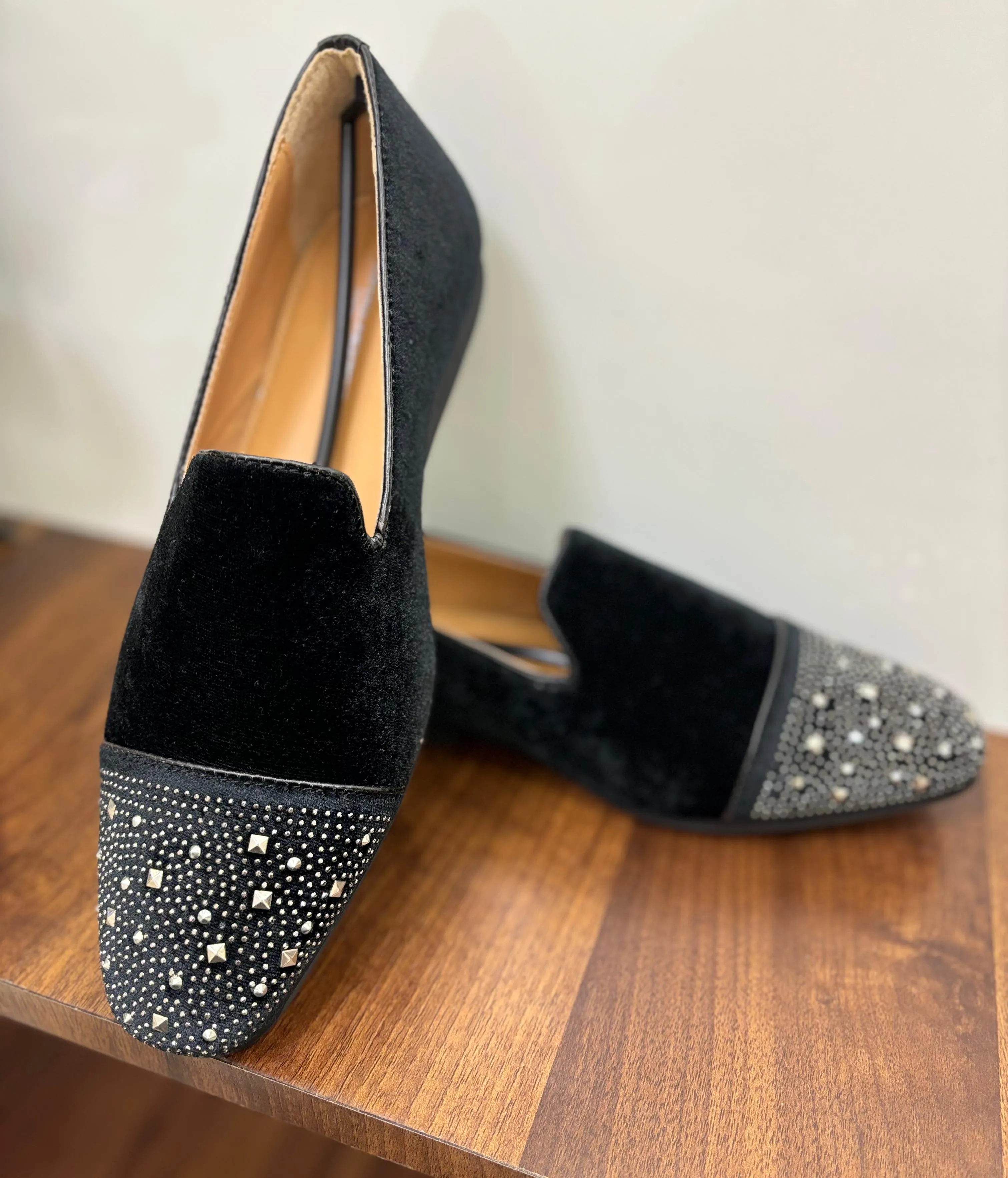 Super Glamorous Leather Loafers Shoes For Men Loafers With Bow