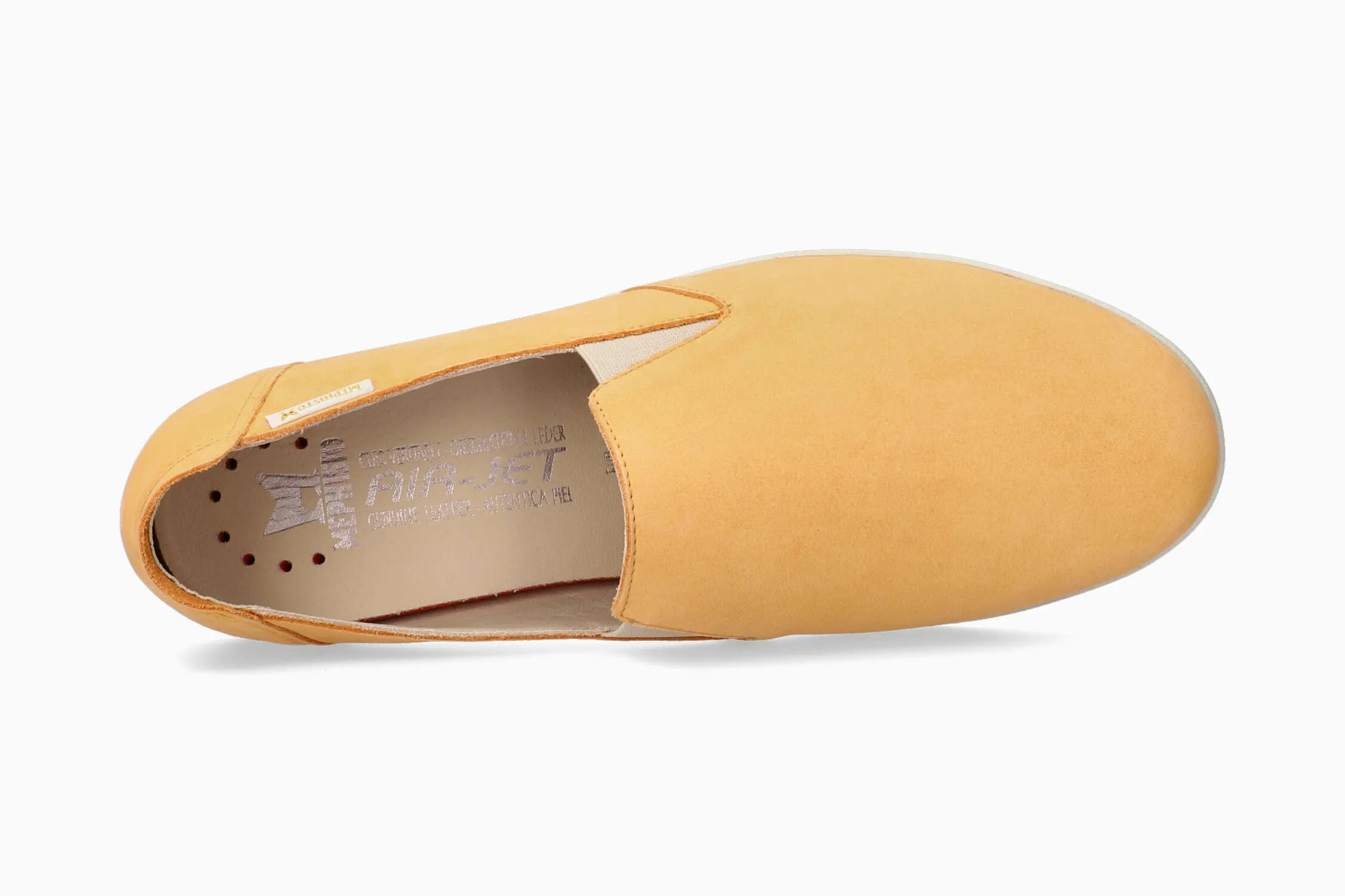 Korie - Orange Loafers Slip Ons