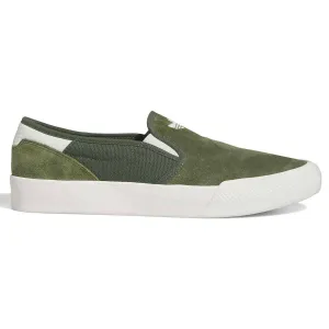 Adidas - Shmoofoil Slip Shoes Pine/White Skate Shoes Adidas