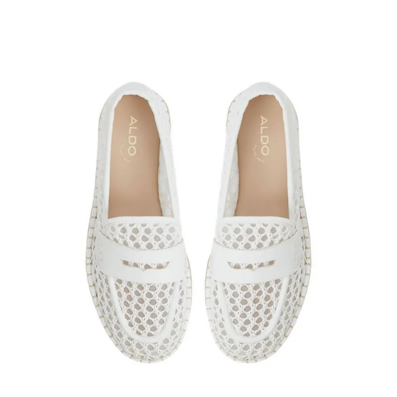 Breathable Slip Ons ALDO Summercrush Women's Espadrille - White/Bone