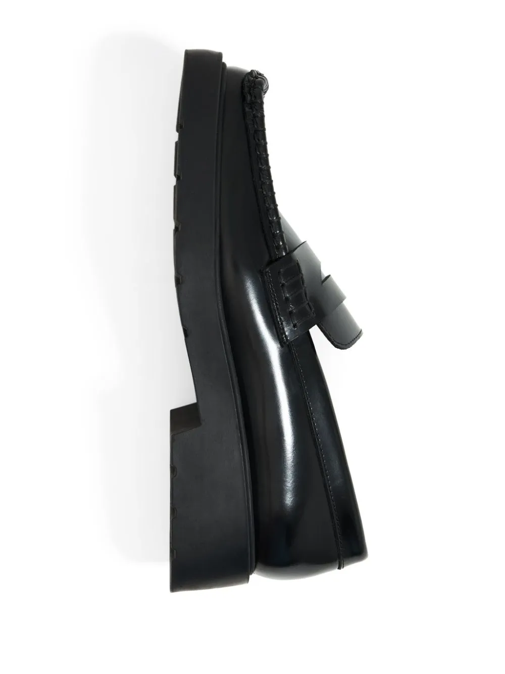 leather loafers Dr Martens Platform Loafers