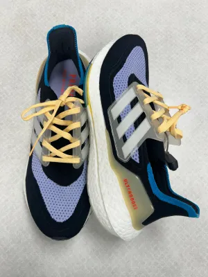 Shoes Athletic By Adidas In Black & Purple, Size:9.5 Adidas Soccer Shoes