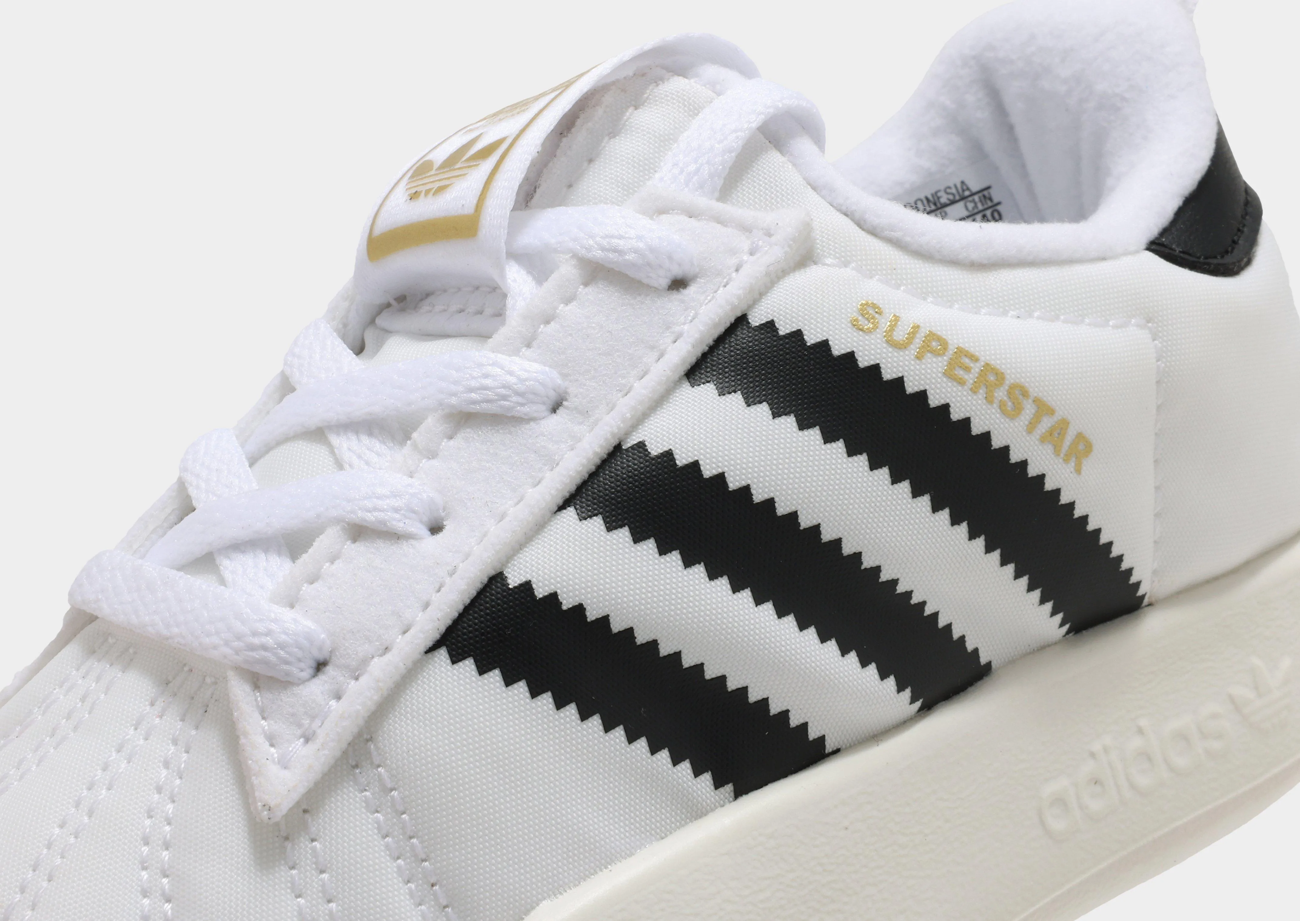 Adidas Embroidered Flower Shoes Superstar Home Infant's