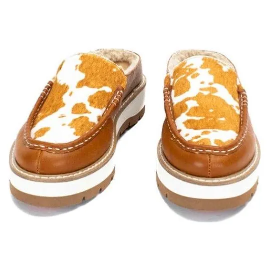 Loafers With Open Back Backless Faux-Fur-Lined Loafers