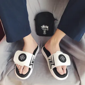 Slides New Men Beach Shoes Men's Slippers Summer Sandals Beach Shoes