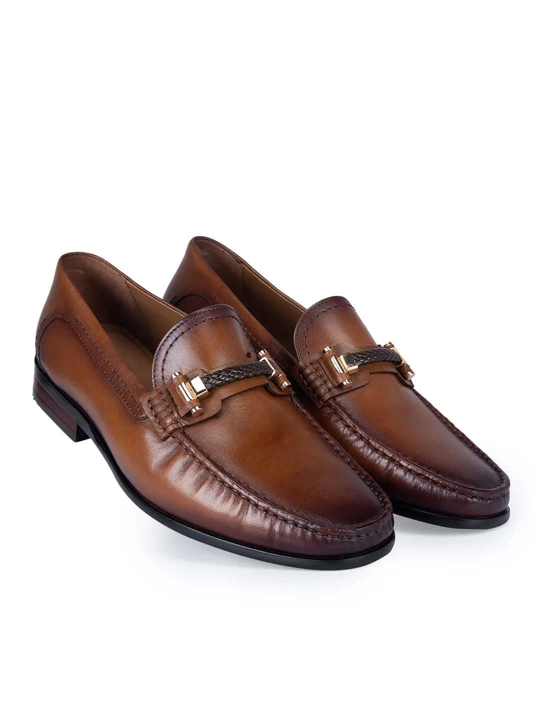 Ralph Lauren Loafers Tan Top Embellished Loafers