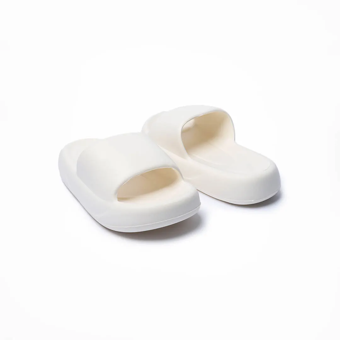 Slides Youth Birdsoles -  Fluffy Coots Slides - Cream