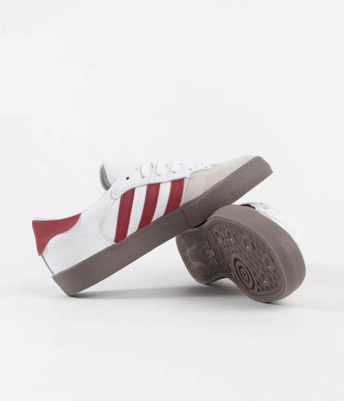 Adidas Matchbreak Super Shoes - White / Power Red / Gum Yeezy X Adidas Shoes