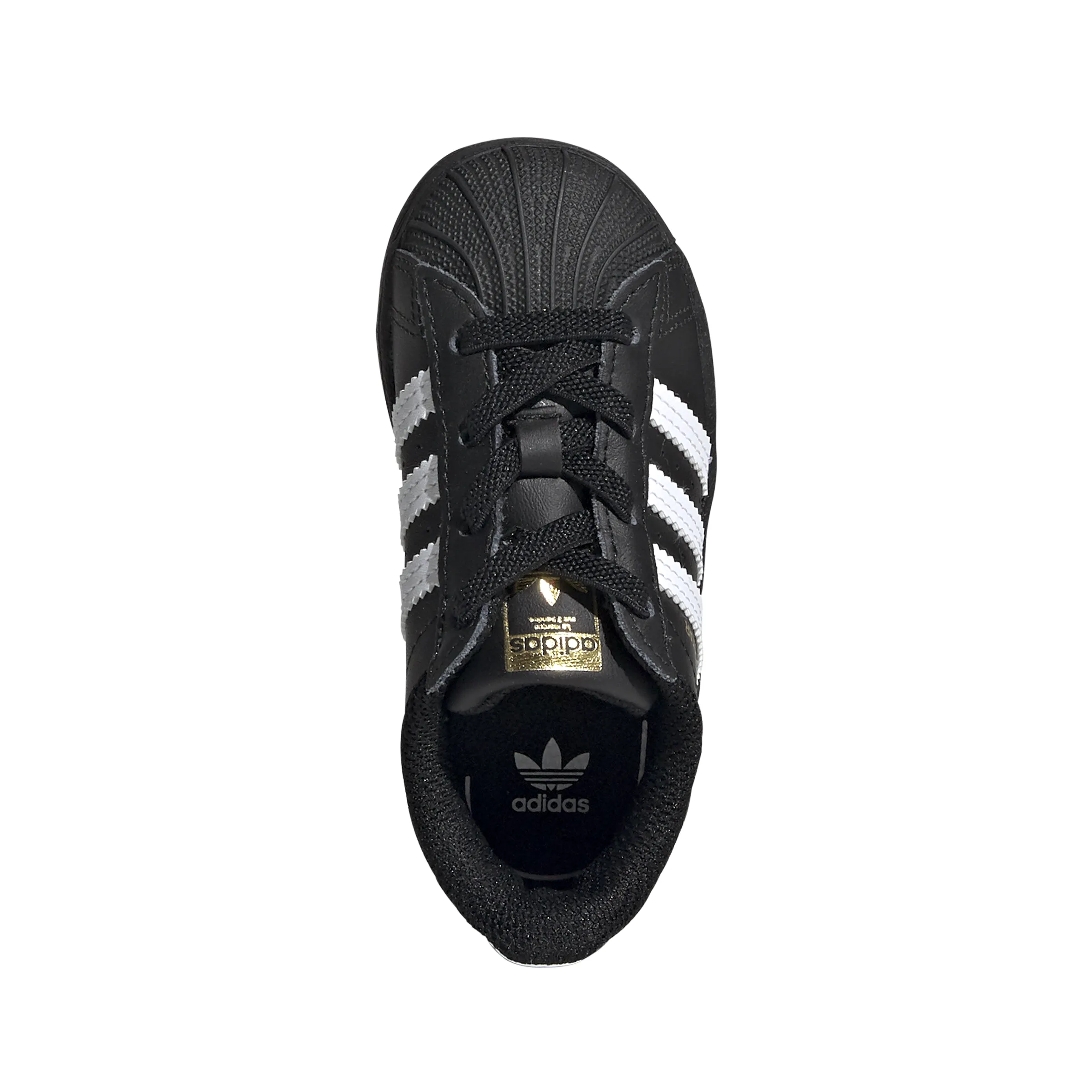 Adidas Shoes Forum Baby/Toddler Adidas Superstar EL I "Core Black"