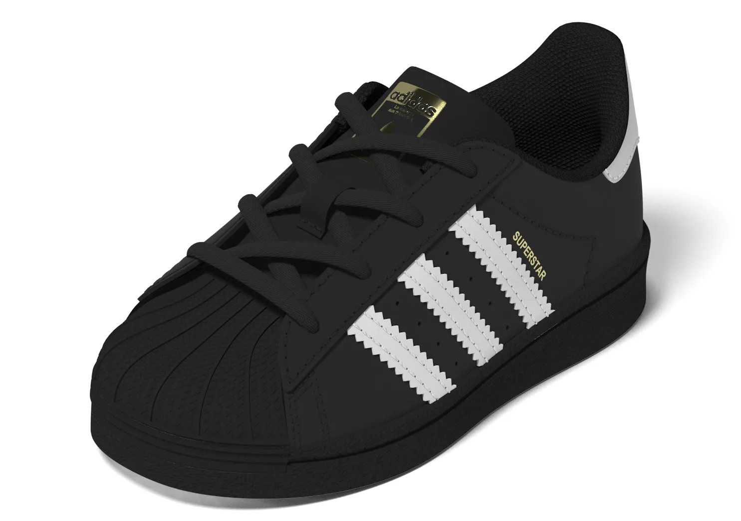 Baby/Toddler Adidas Superstar EL I "Core Black" Spider Man 2 Adidas Shoes