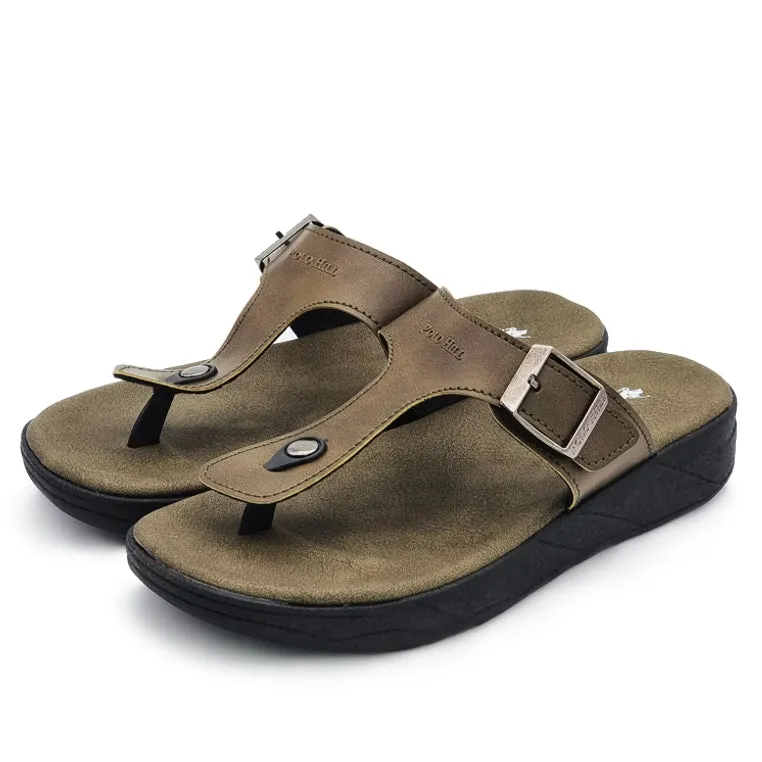 Dunnet Flower Buttersoft Leather Sandals Toe Post Thick Sole Sandals