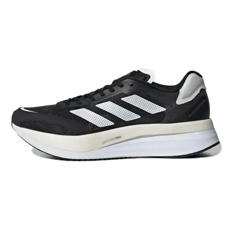 Adidas Adizero Boston 10 Black White Sneakers Shoes H67513 Adidas Shoe Warranty