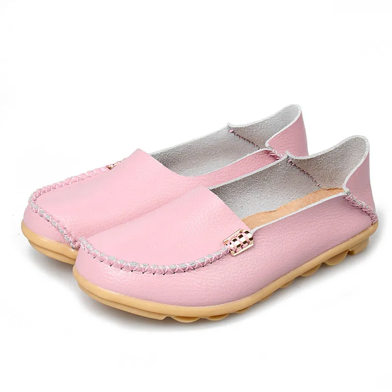 Perrine Loafers Senior Ladies Flat Shoes Comfortable Loafers