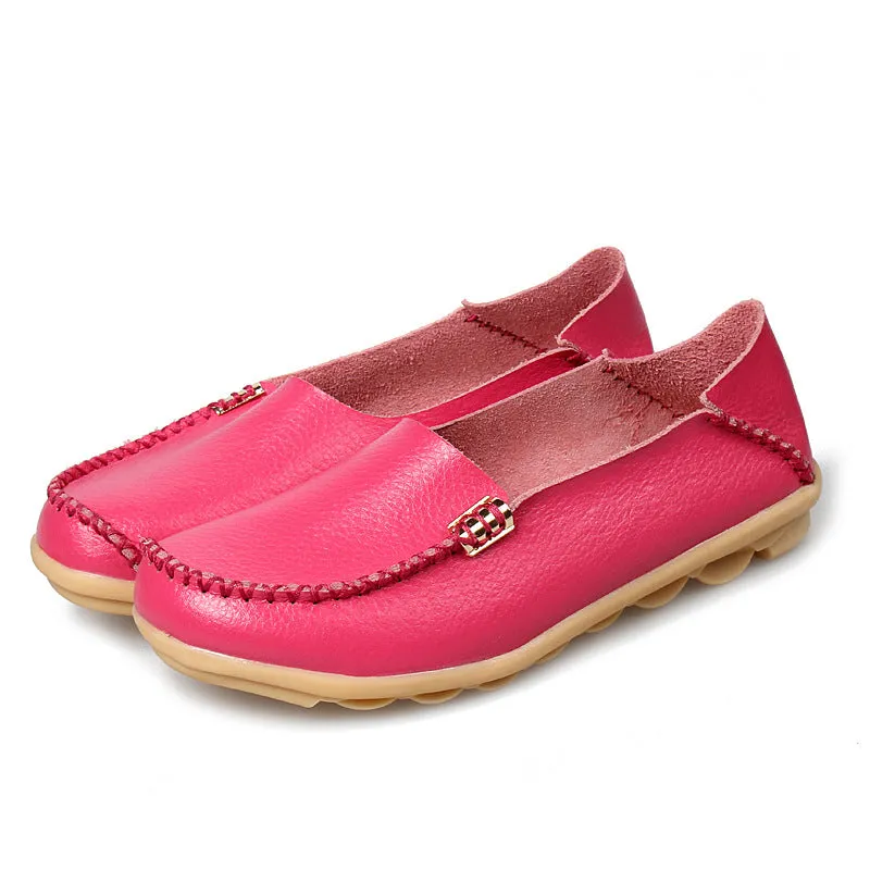 Sabah Loafers Senior Ladies Flat Shoes Comfortable Loafers