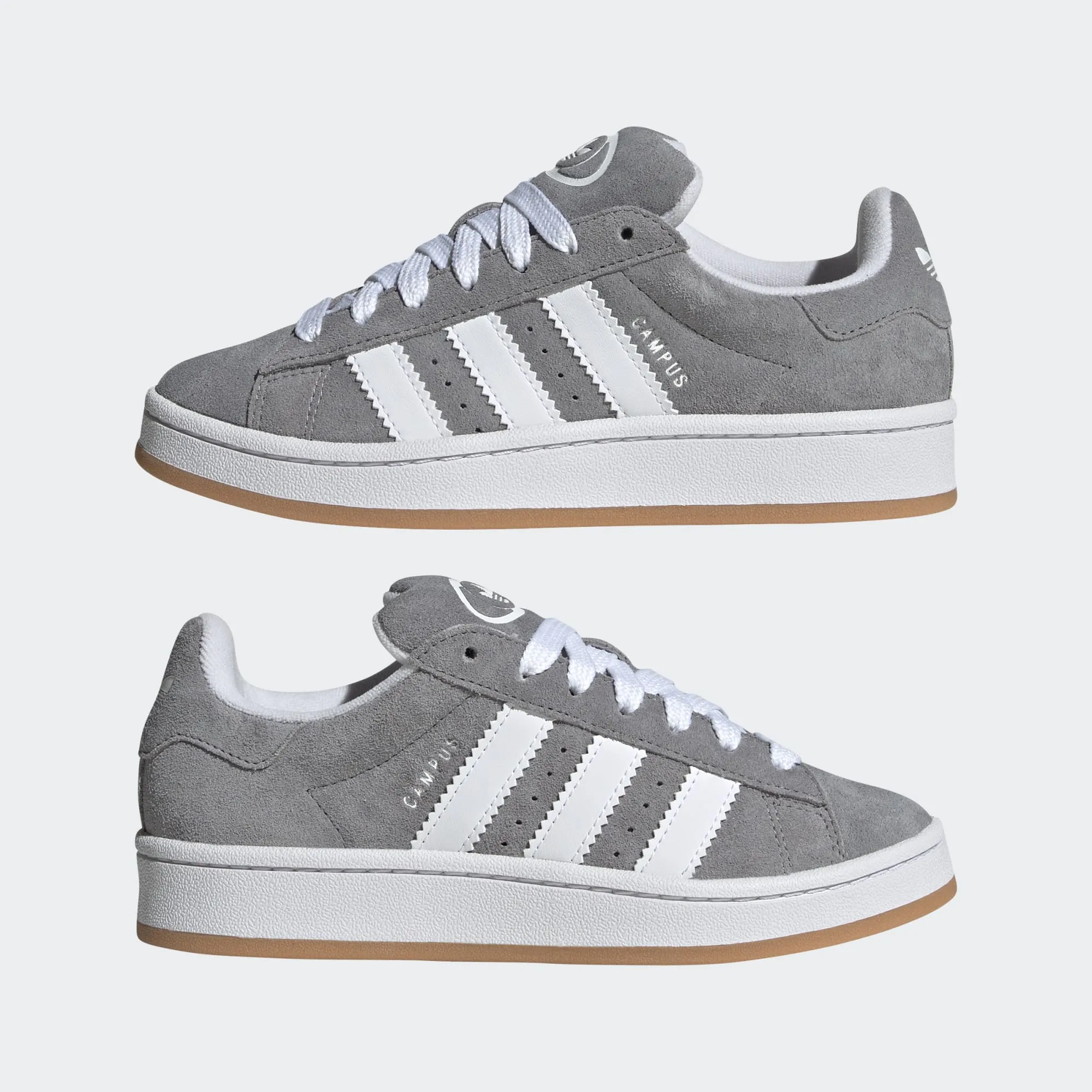 Big Kids' Adidas CAMPUS 00s J "Grey Gum"  (Unisex) Adidas Country Og Shoes